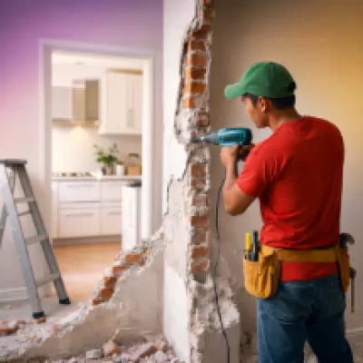 Proses renovasi rumah yang rapi dan terencana di Bandar Lampung